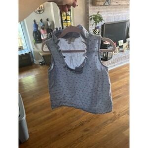 Crown & Ivy girls tank blouse‎ size small